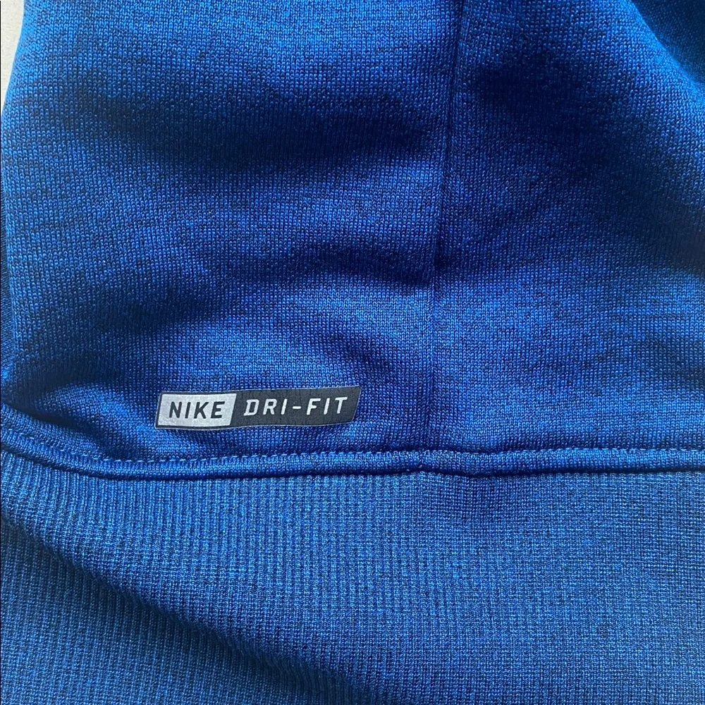 Hurley Black and Blue Full-Zip Hoodie with pockets boys size medium